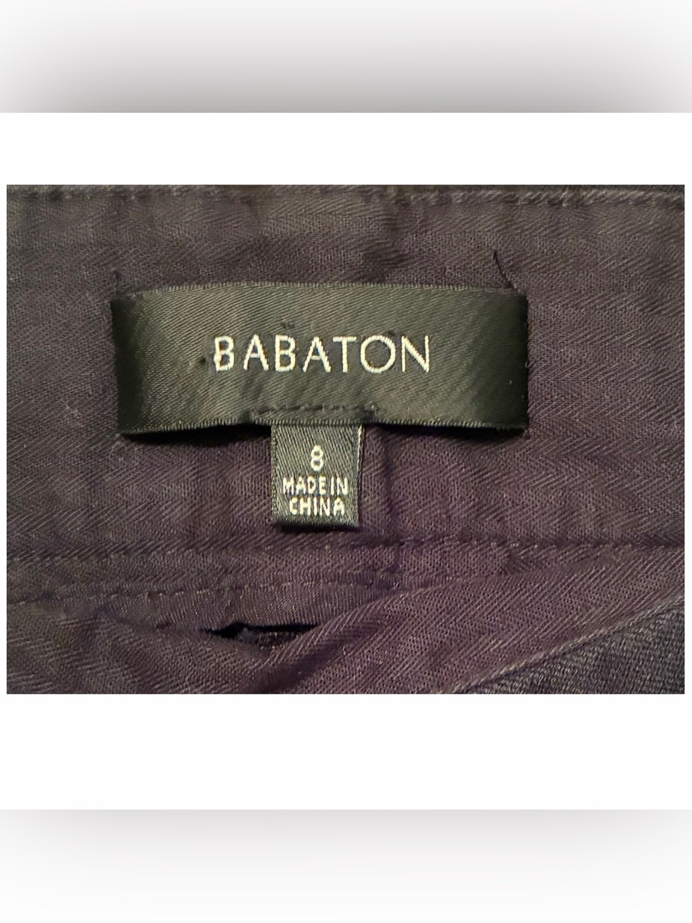 Babaton Black Cropped Ankle Pants - Picture 8 of 16